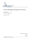 Reverse Mortgages: Background and Issues