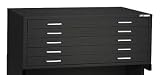 Alvin 7867CB 37 x 25 3/4 x 2 Mayline C-Files - Black