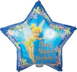 Tinkerbell Magical Birthday 19 inch Mylar Balloon