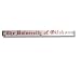 University of Oklahoma Sooners - long rear window style U.of OK static cling