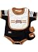 Philadelphia 76ers Team Color Creeper with Bib and Booties, Size= 6 - 9 Months
