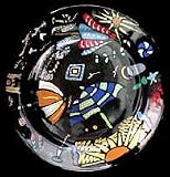 Beach Party Design - Hand Painted - Snack/Cake Plate - 7 inch diameter Beach Party Design - Hand Painted - Snack/Cake Plate - 7 inch di