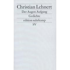 Der Augen Aufgang: Gedichte (edition suhrkamp)