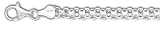 Sterling Silver 16 Inch X 5.4 mm Bismarck Chain Necklace - B0006HAFWU