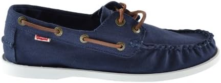 Levis Parker Men's Exclusive Boat Shoes Navy Blue 516225-09u