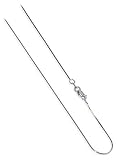 10 KT White Gold 0.9mm wide 10k Snake Chain Necklace