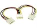 Cables To Go Power Y-Cable Internal 3 5