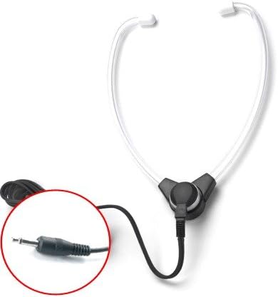 SanyoExtended-LifePremium "EBS" Headset Compatible Universal Underchin U-Bow Style For All Sanyo Transcriber Models 5020, 5040, 5200, 5400, 6030, 6300, 6400, 7050, 76060, 7600, 800, 8080, 8090, 8800, 9010 Straight Plug & 10FT Cord