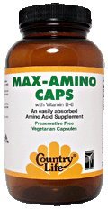 Max-Amino Caps With B6 Gluten-Free - 90 - VegCap