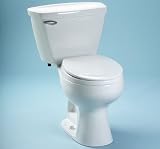 Toilet Two Piece Elongated by Toto - CST733F in Cotton White
