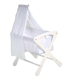 Cariboo Bassinet Veil Attachment - Painted White