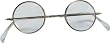 Round Granny Costume Glasses Round Santa Glasses