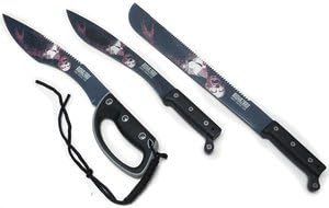 Biohazard Zombie "Misdoubt" Machete 3 Pc Set