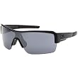 Fox Racing The Duncan Sport Men's Sportswear Sunglasses w/ Free B&F Heart Sticker Bundle - Polished Black/Black Iridium