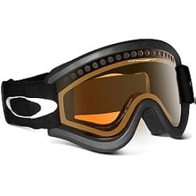 Oakley E FRAME Snow Goggle Matte Black with Dual Vented Persimmon lens 02-416 Black - Persimmon - Adult