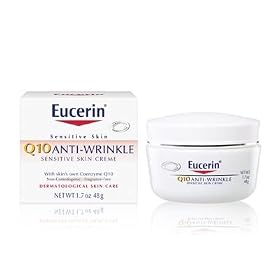 Eucerin Sensitive Skin Q10 Anti-Wrinkle Sensitive Skin Creme Facial Treatment Products