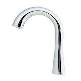 TOTO TEL5DGC-60 Plated Electronic Faucet, Gooseneck - Thermal Mixing - Battery Powered, Chrome
