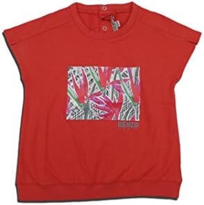 KENZO Little Girls' Jungle Print Shirt -3T -CORAL