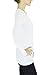 CordiU Plain Round Scoop Neck Long Sleeve Stretch Solid Top T Shirt S M L 10286