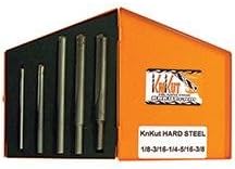 Drill Bit Set 5Pc Hard Steel Jl Ct 1/8 Inch-3/8 Inch-2pack