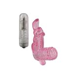 California Exotics Lover's Arouser Cock Ring, Bunny