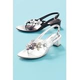 Chadwicks Etienne Aigner� Geneve Flower Slingbacks by Chadwicks