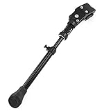 Veroda Adjustable Aluminum Rear Mount Side Stand Bicycle Kickstand