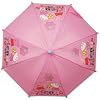 Peppa Pig Friends Forever Umbrella, Peppa And Rebecca Picture, Pink Panels, Blue Handle