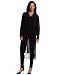 Kenneth Cole Women's Long Shirt Dress, Black, X-Large
