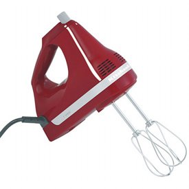 KitchenAid 7 Speed Artisan Hand Mixer Gloss Cinnamon KHM7TGC