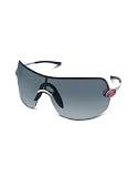 Gucci - Gucci Signature Plate Metal Shield Sunglasses silver/grey