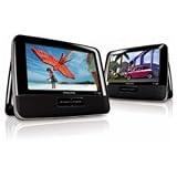 Philips PD7016 7 Dual Screen Portable DVD Player with Dual DVD Players