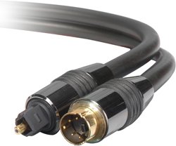 Dayton SVO6 Optical  SVideo Cable 6 ft