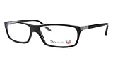 TAG HEUER EYEWEAR FRAME UNISEX BLACK TH0604 003
