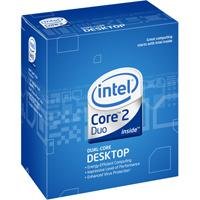  : Intel E7300 Core 2 Duo Processor - 2.66 GHz, 3MB L2 Cache, 1066MHz FSB, Socket LGA775, 45 nm, 3 Year Warranty, Retail Boxed