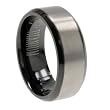 Titanium Ring with comfort fit. Width: 8mm Titanium Ring with comfort fit. Width: 8mm