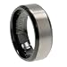 Titanium Ring with comfort fit. Width: 8mm