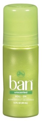 Ban Deodorant 1.5oz Roll-On Unscented