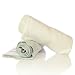 giggle Better Basics Blue/ivory Swaddle Blankets - Set Of 2 (organic)