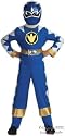 Kid's Blue Power Ranger Costume (Size:Large 7-10)