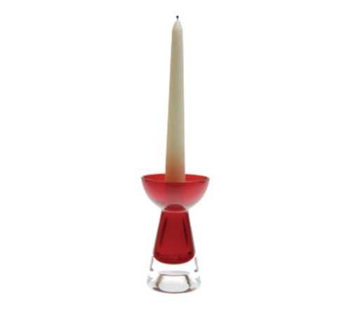 Dartington Glassware Blaze Candlestick