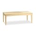 Bamboogle 20-2244B Brazil 44-Inch by 22-Inch by 18-Inch Coffee Table, Light Beach Finish