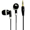 LUPO BLACK EARPHONES For iPhone 4S, 4, 3GS, 3G, IPOD VIDEO, NANO, SHUFFLE, TOUCH And All Other MP3/4 Players