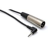 Hosa XVM105 Right Angle 3.5mm St M to XLR M (5 Feet)