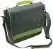 Cricut Messenger Bag-Grey with Lime Embroidery