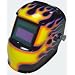 Automatik Design Schwei�helm Black Flame GL 1001M