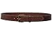 Genuine Vintage Retro Circle Studded Leather Belt - Interchangeable buckle