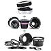 cheap Lensbaby Composer Tilt & Focus Ball & Socket type Selective Focus Lens kit, for Canon EF Mount SLR's - with Lensbaby Optic Box Set Bundle for Composer, Muse, & Control Freak - Lensbaby Accessary Kit Bundle with 0.6X Wide Angle / 1.6X Telephoto Macro Kit, & Creative Aperture Kit