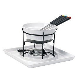Lexo Cheese Fondue Set With Tray By Trudeau by Trudeau