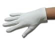 4-Button Diamond White CottonLovers Matte Finish Gloves